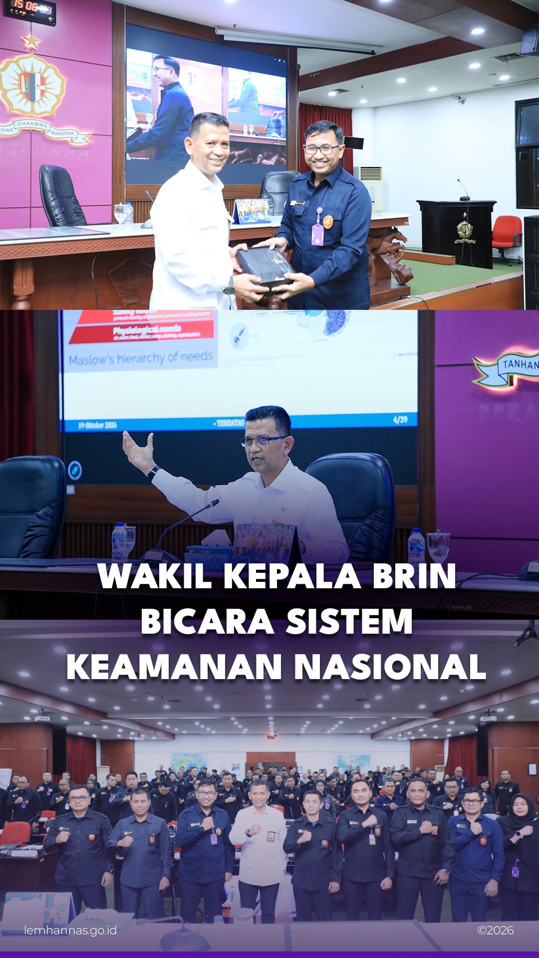 Wakil Kepala Badan Riset dan Inovasi Nasional Laks...