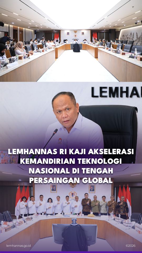 Persaingan teknologi global menjadikan kemajuan be...