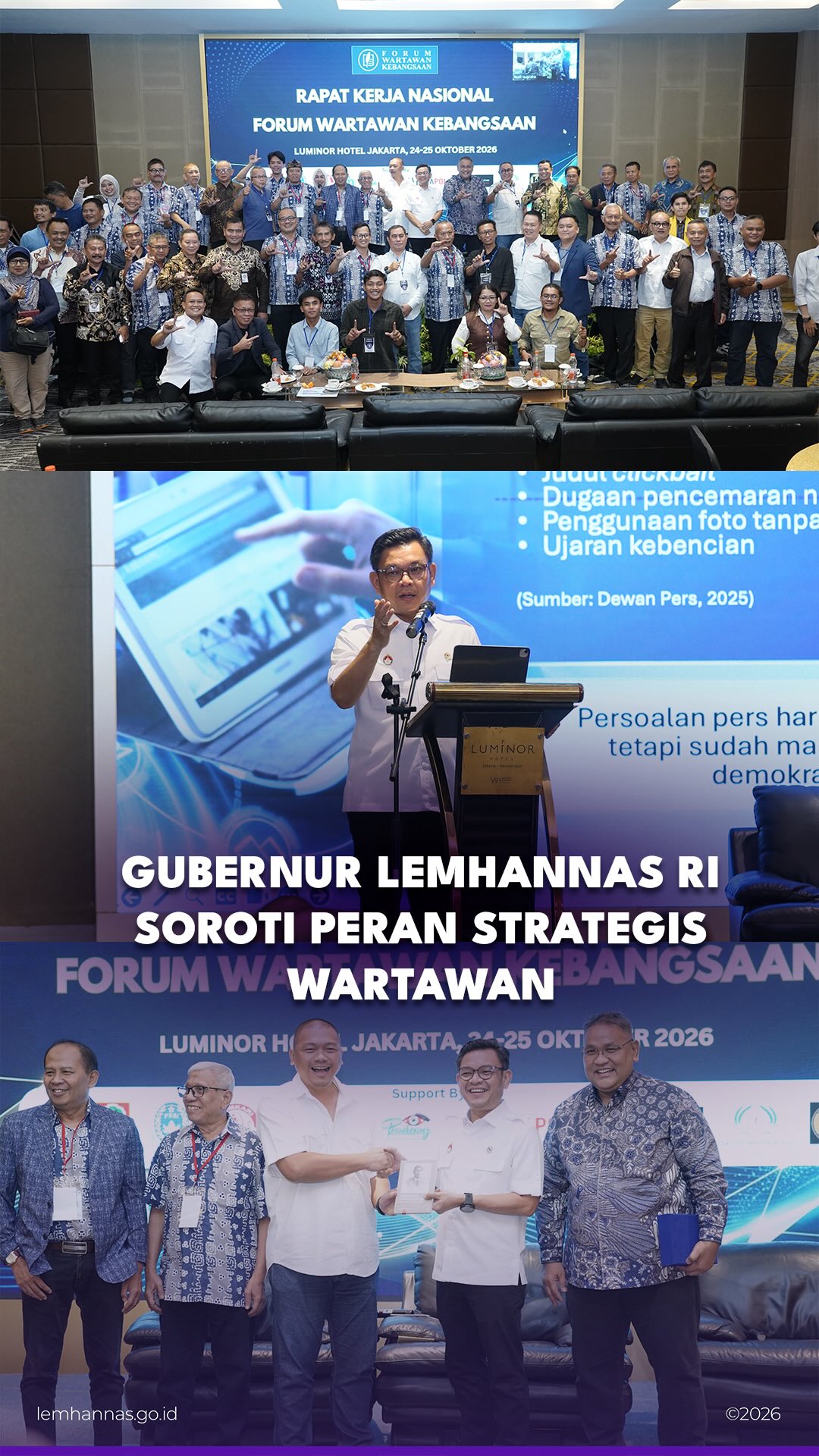 Gubernur Lemhannas RI Dr. H. TB. Ace Hasan Syadzil...
