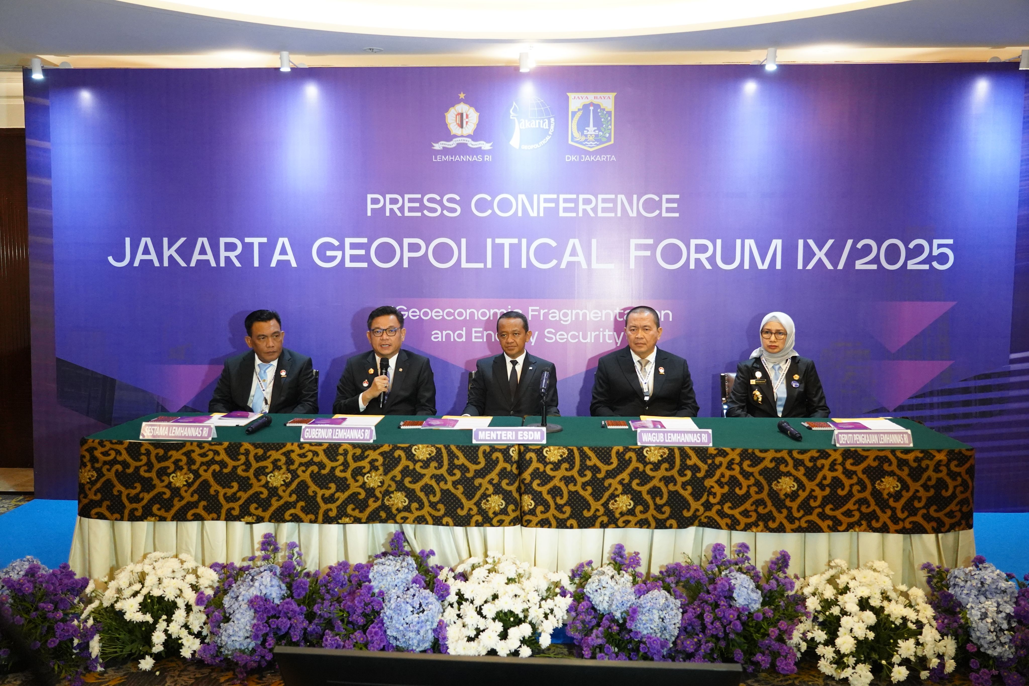Jakarta Geopolitical Forum ke-9  Tahun 2025