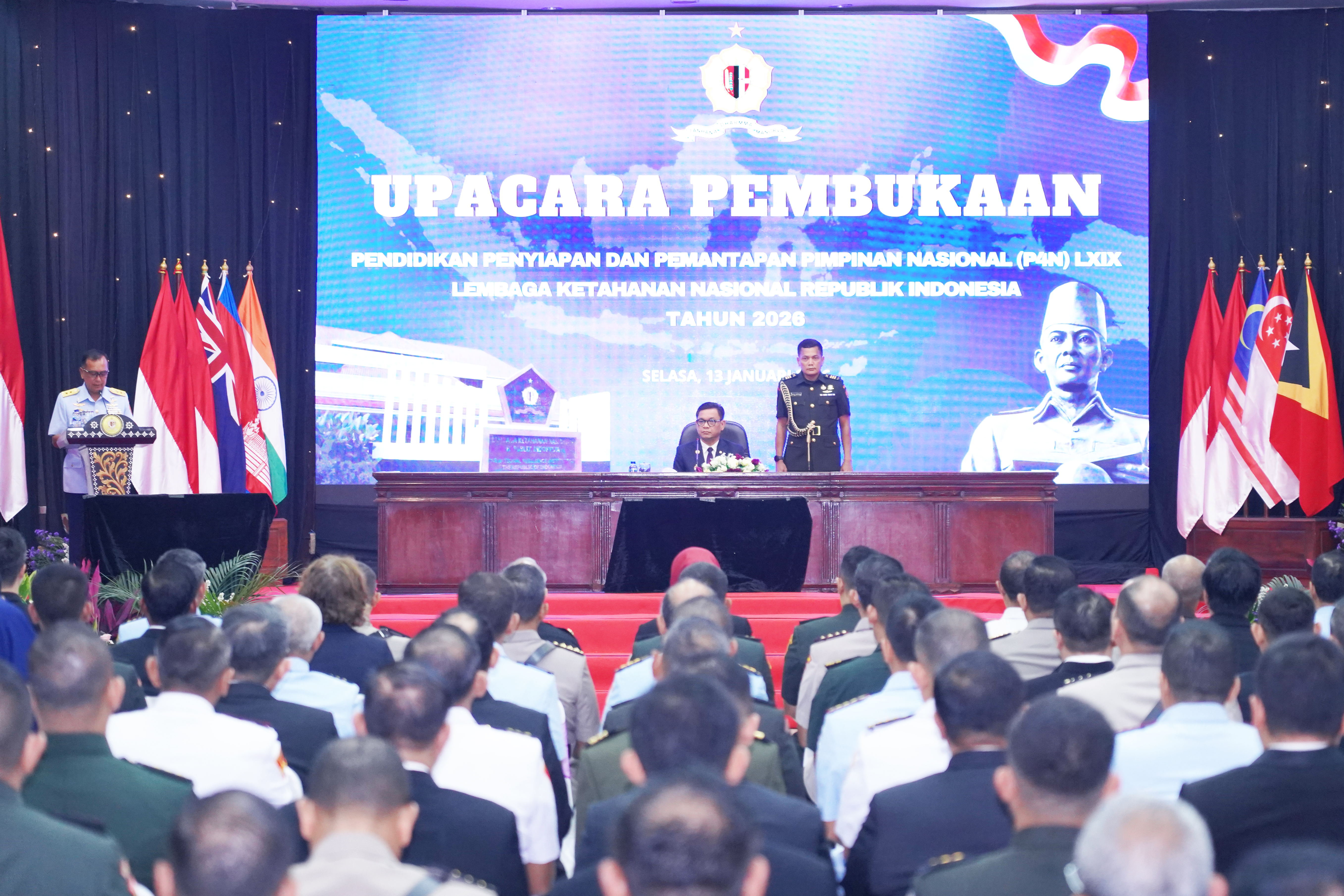 Pembukaan P4N 69 Lemhannas RI