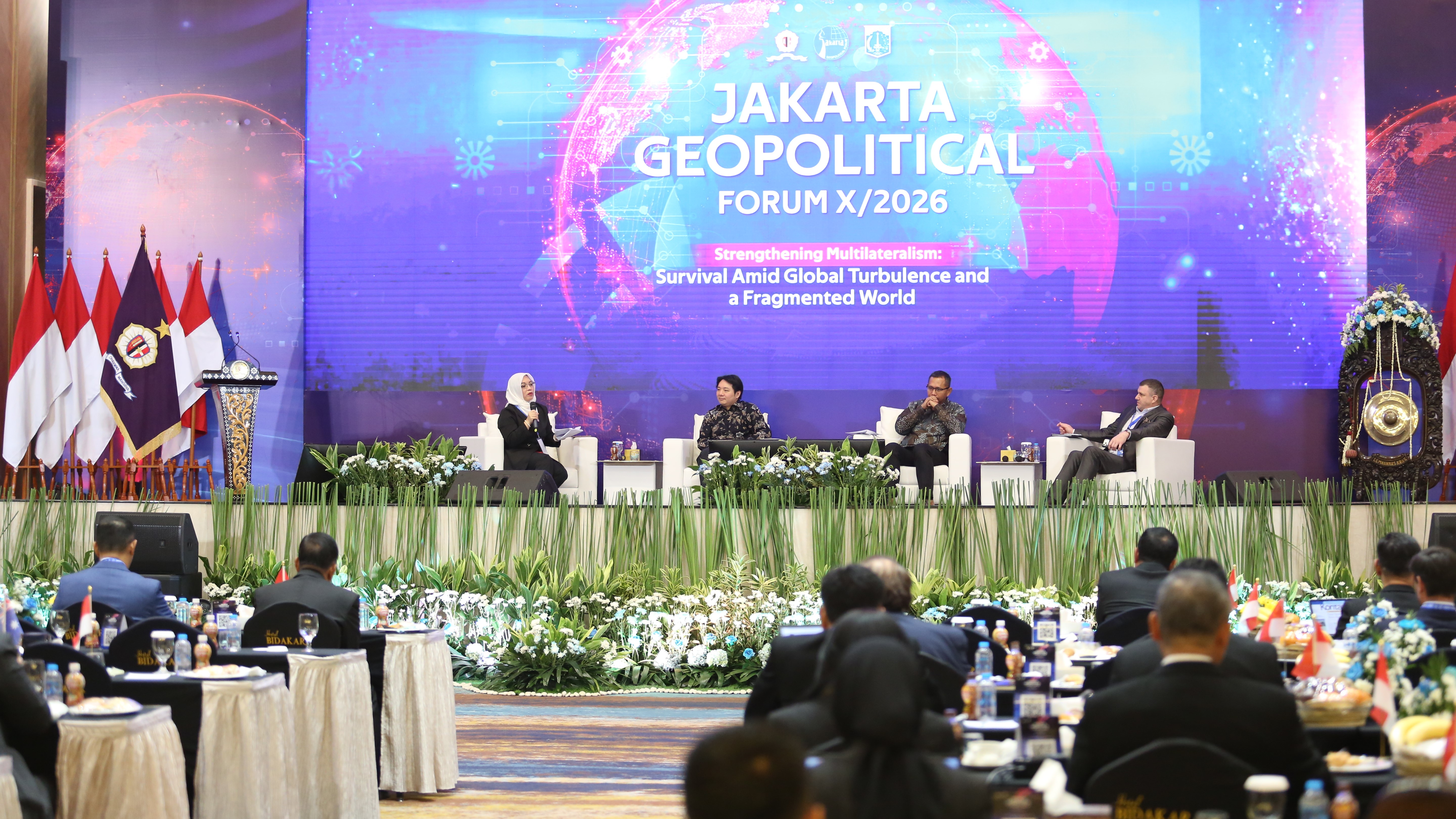 JGF X Lemhannas RI Sesi Pleno 2 Bahas Persaingan Kekuasaan Energi Hijau, Sistem Keuangan, dan Perdagangan Internasional
